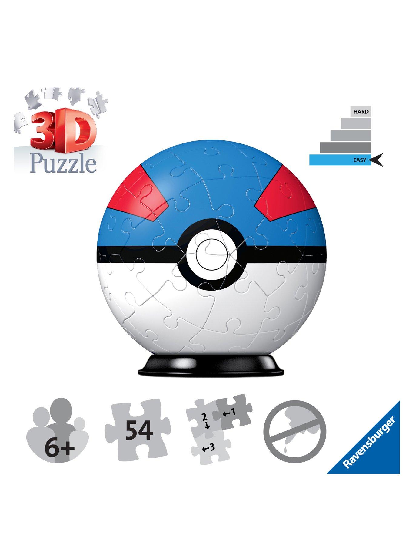 Image 5 of 5 of Ravensburger Pokemon Pokeball 3D Puzzle Triple Pack