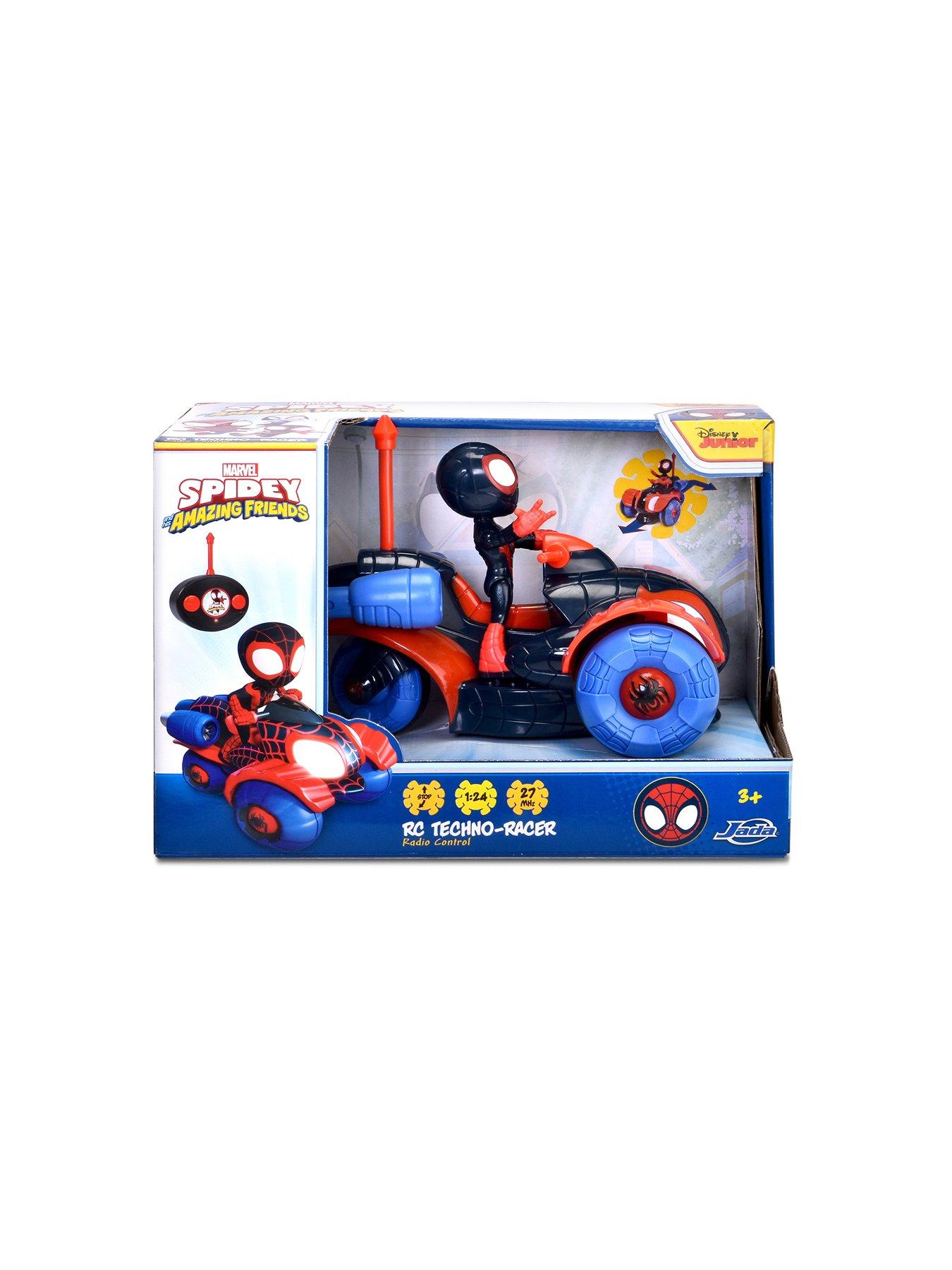 Spiderman remote store control car b&m