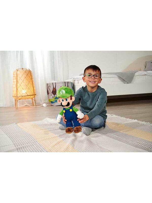 Image 3 of 4 of Super Mario Luigi Plush 30cm