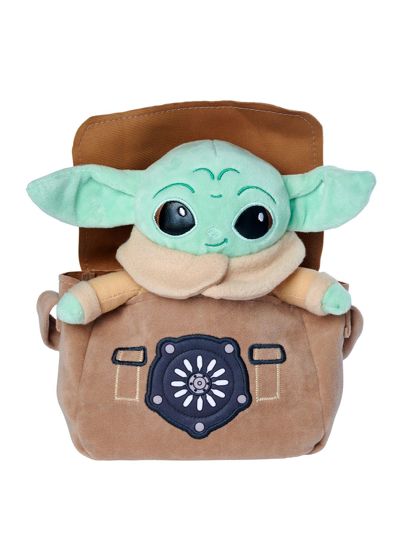 Star Wars The Mandalorian: The Child Plush in Satchel (20cm) | very.co.uk