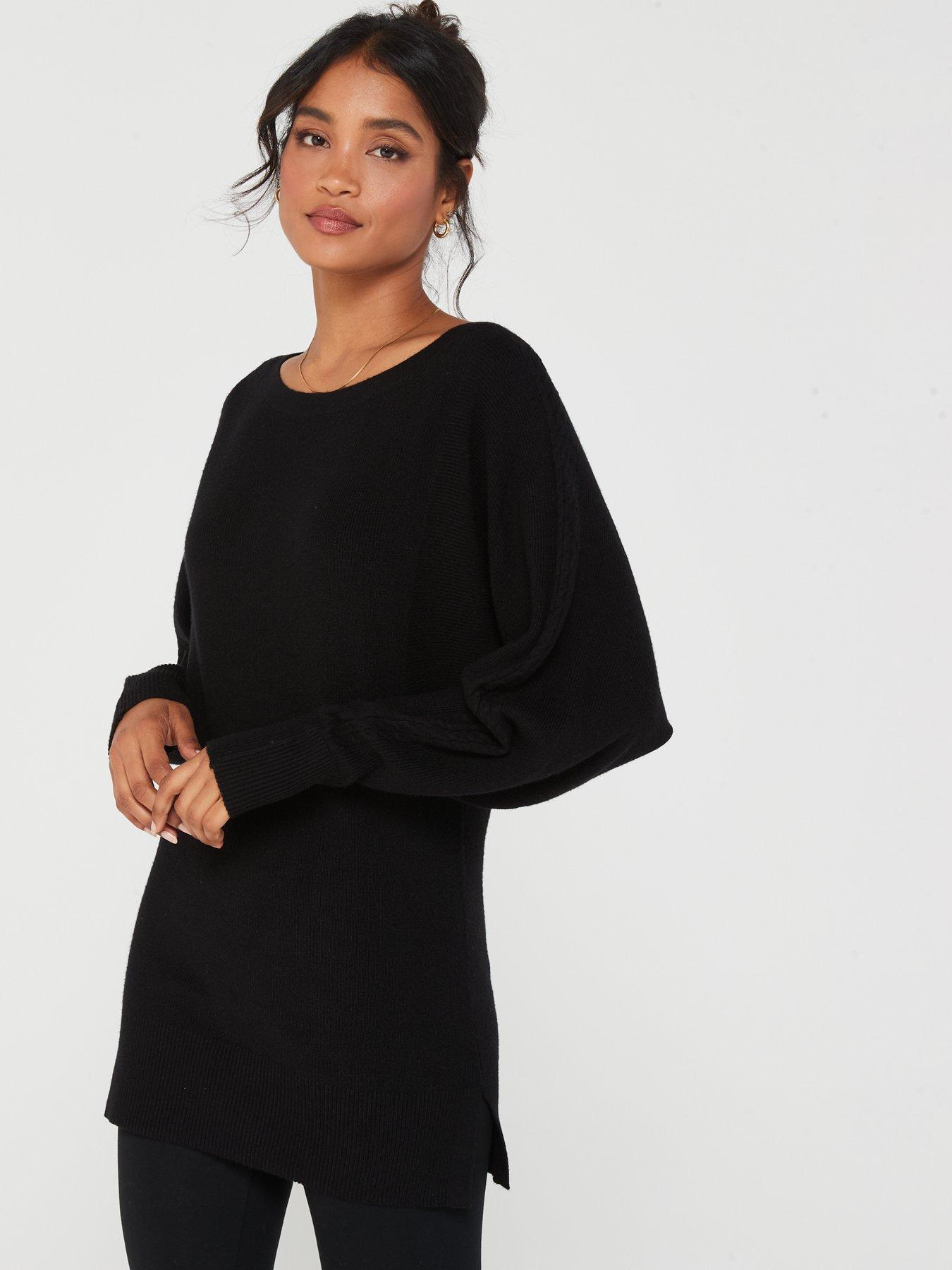 Batwing 2025 black jumper