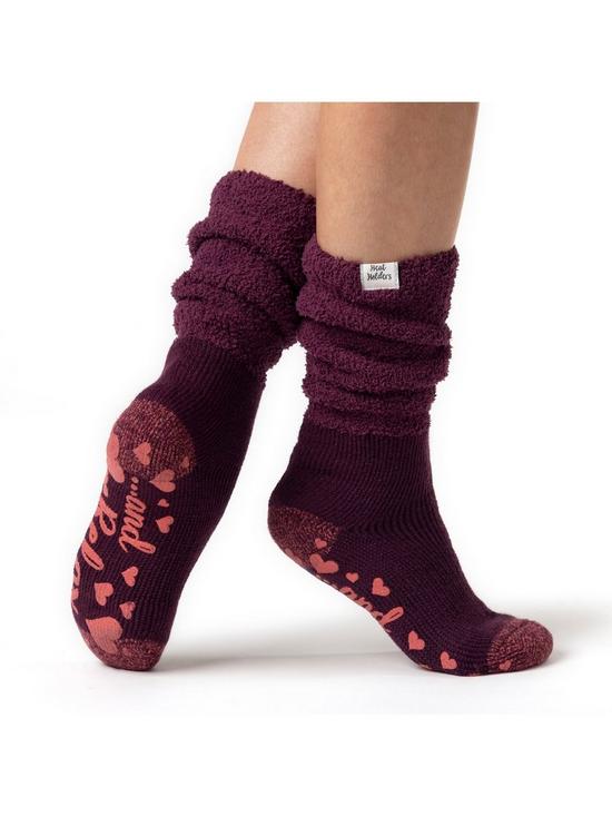 front image of heat-holders-cosy-slouch-lounge-socks
