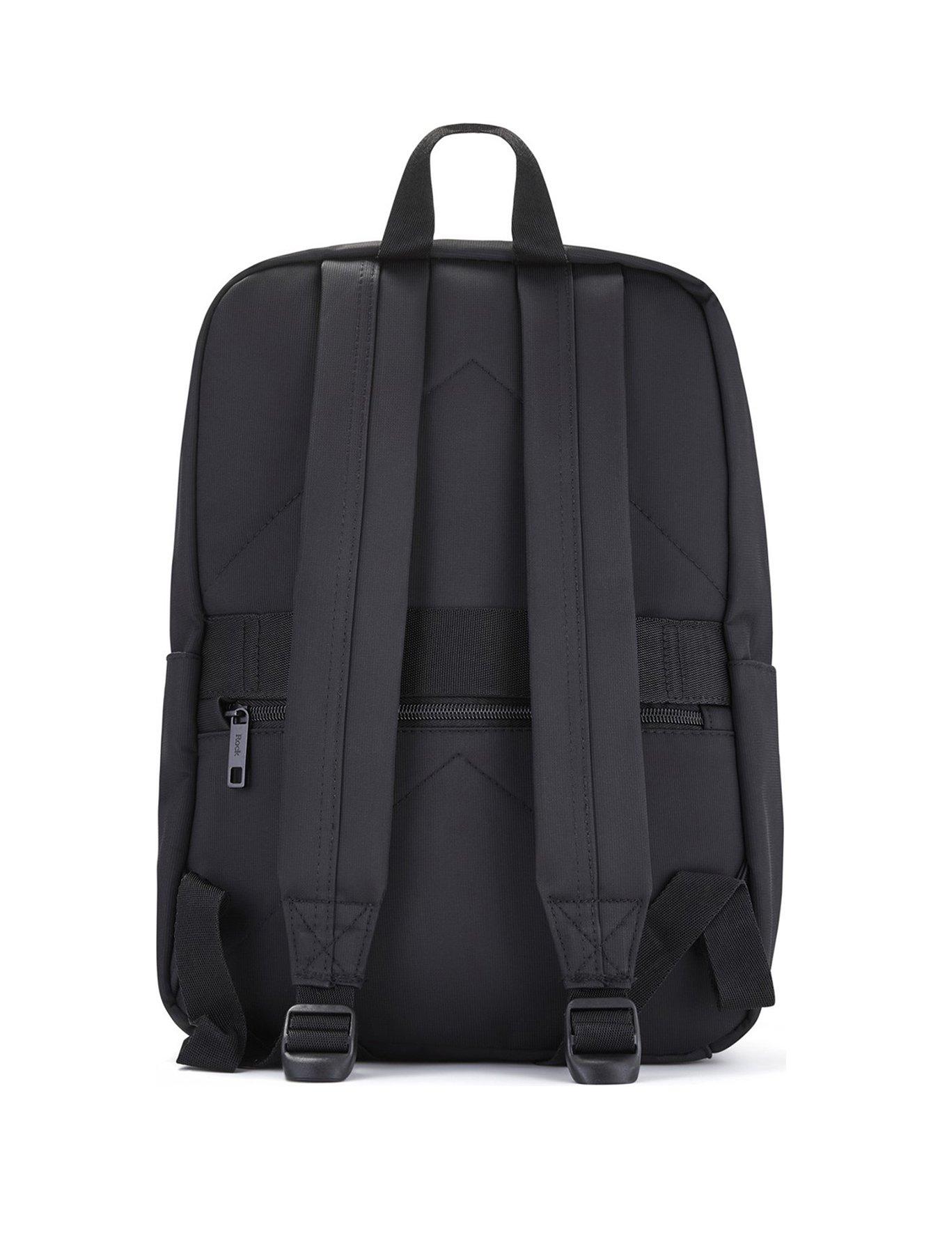 Image 2 of 4 of Rock Luggage Platinum Lightweight On-Board Under Seat Compliant Backpack - Black