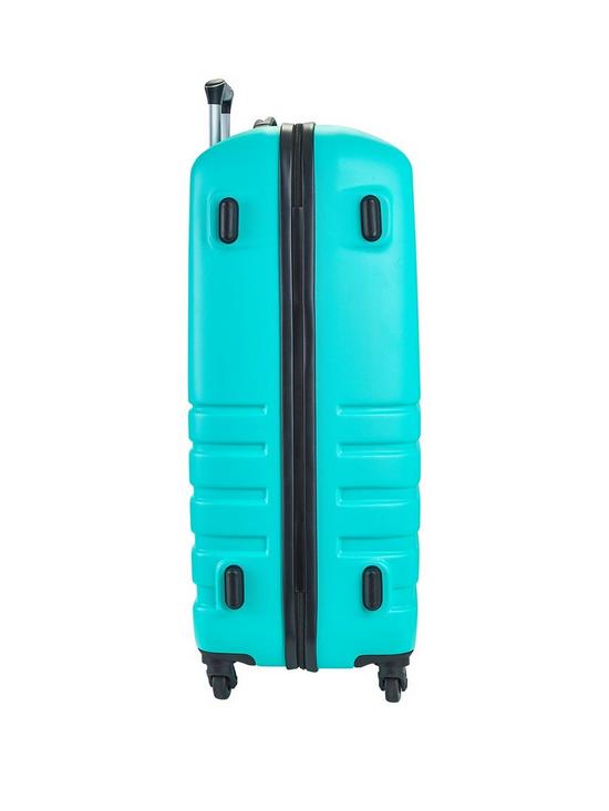 stillFront image of rock-luggage-bryon-4-wheel-hardshell-tsa-large-suitcase-turquoise