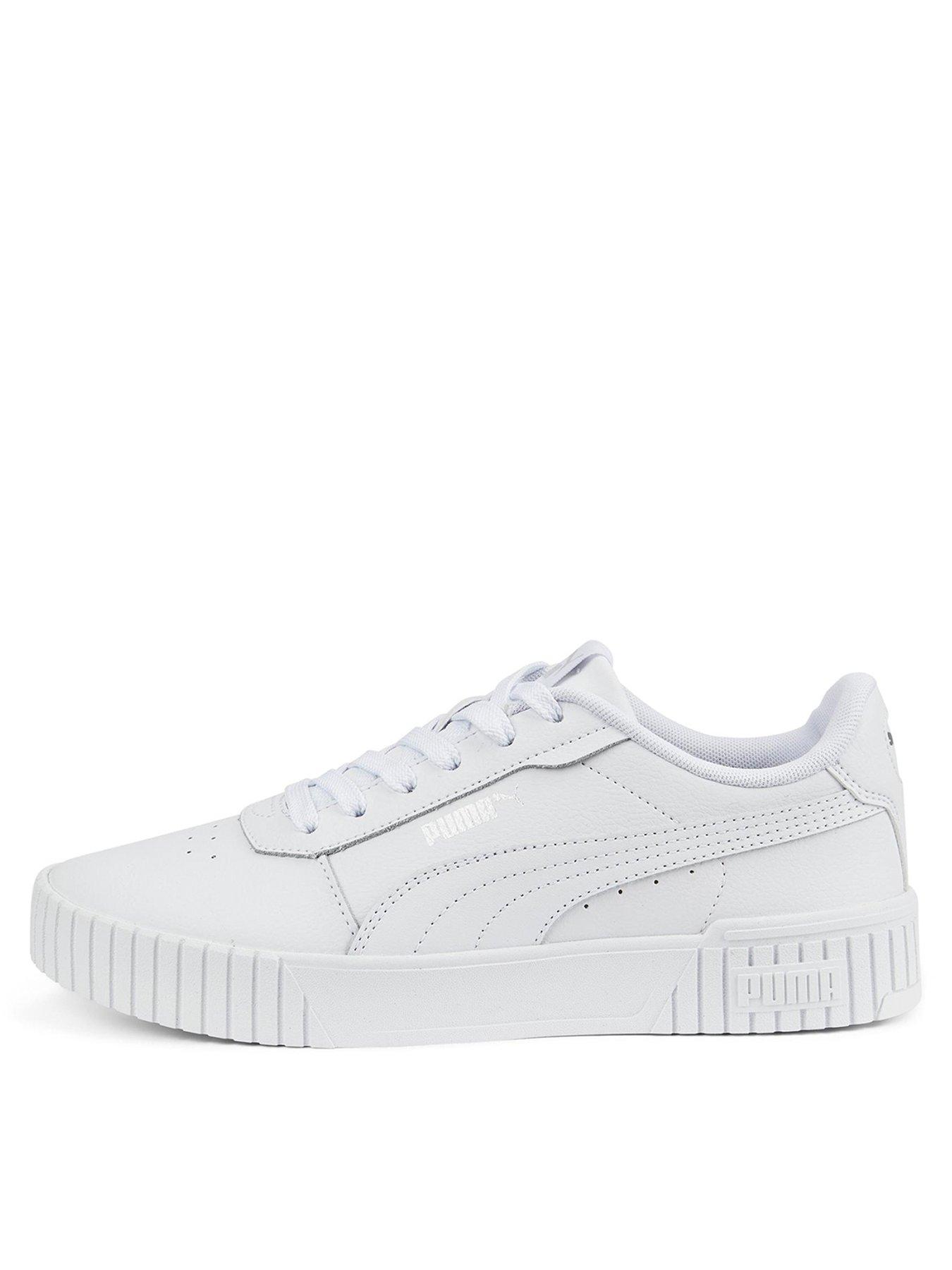 Puma womens hot sale trainers white