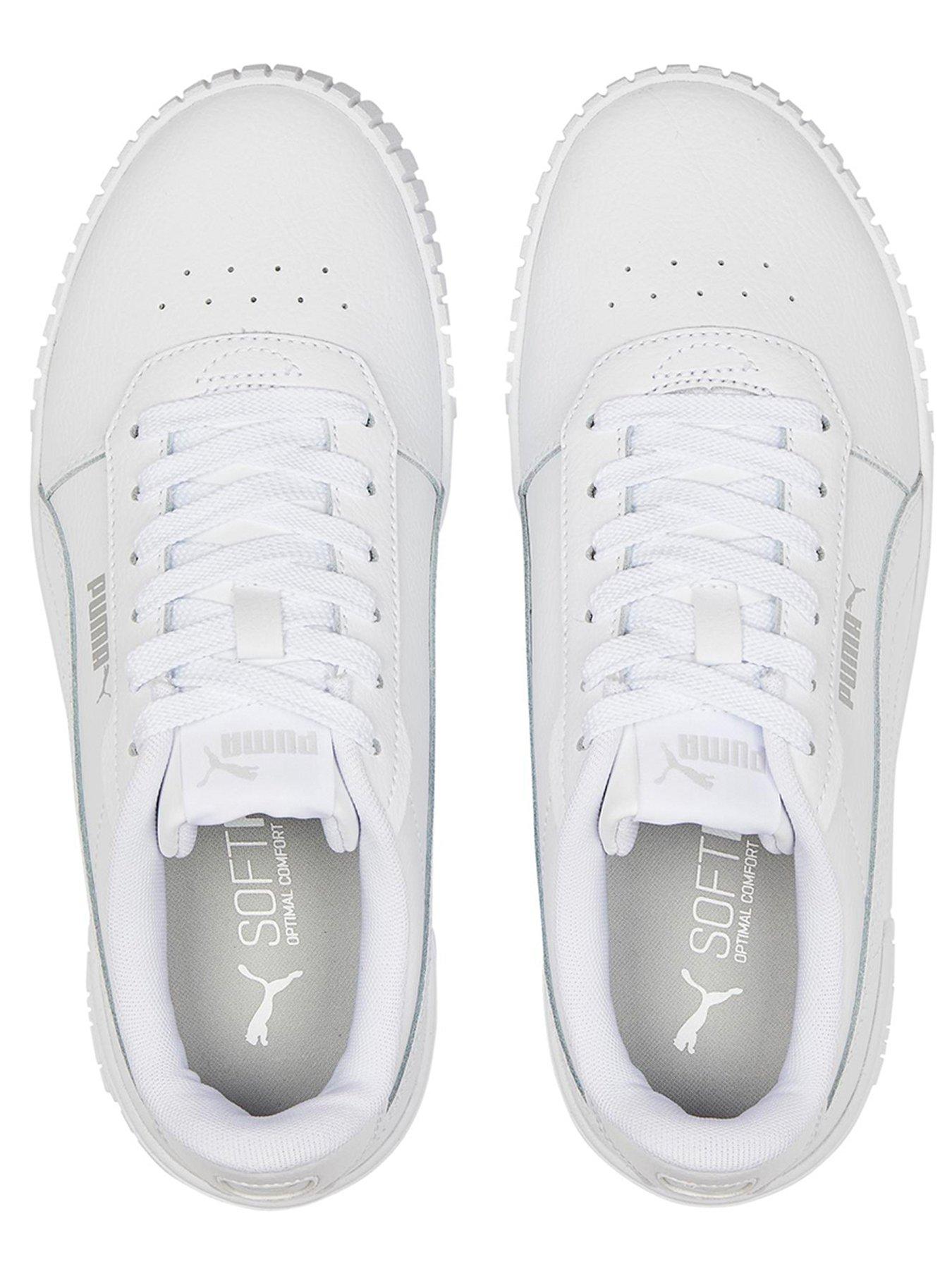 Puma Womens Carina 2.0 Trainers White Very