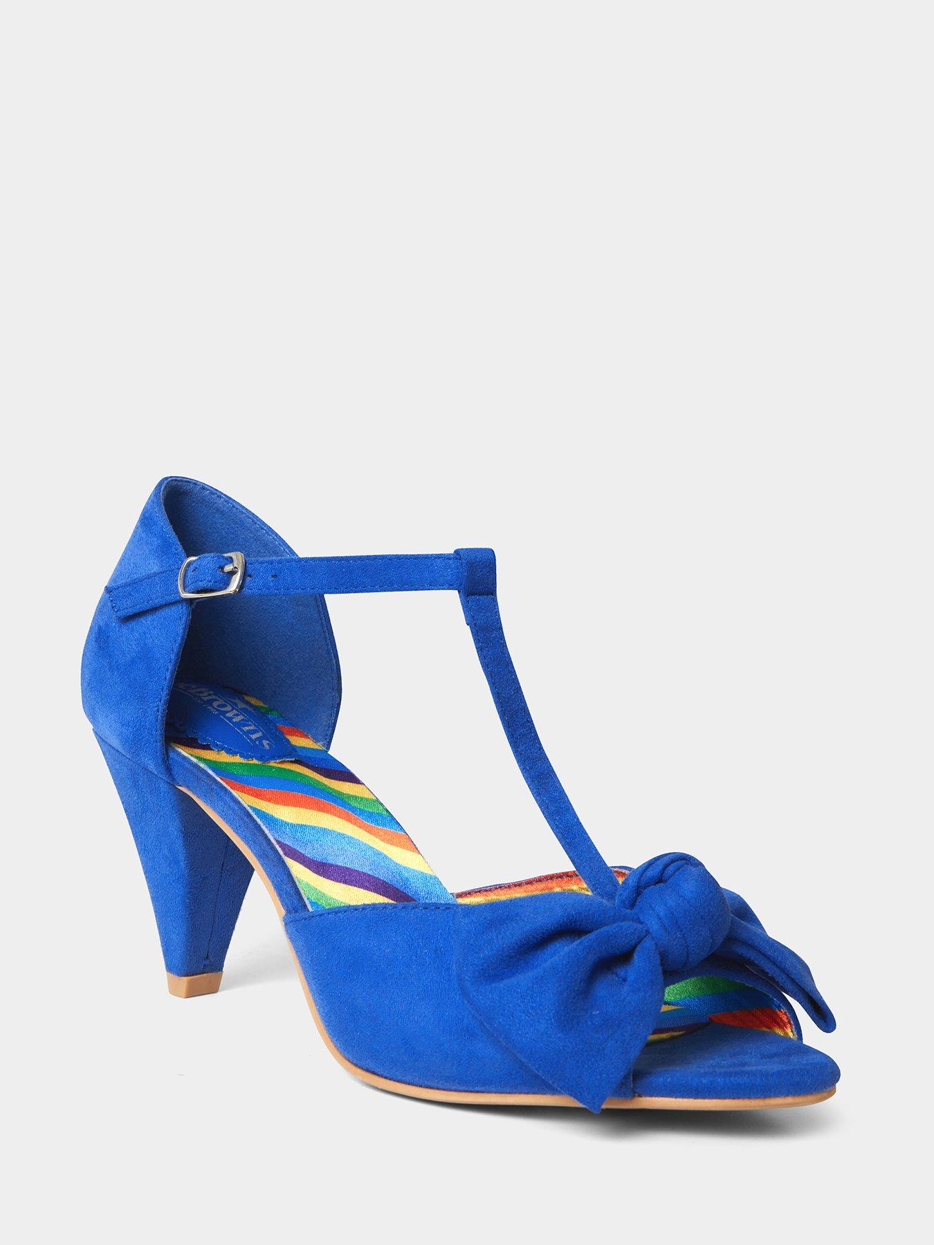 Royal blue shoes store uk