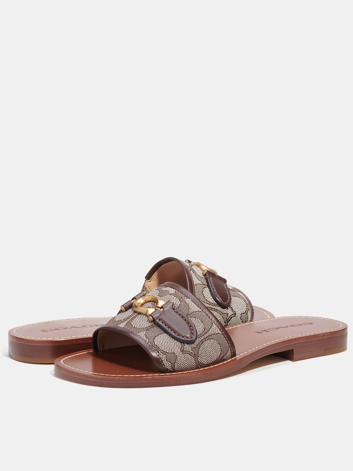 Coach sandals uk hot sale