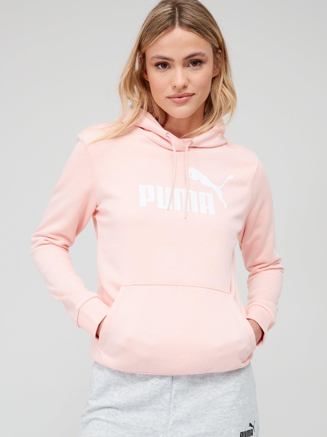 pink hoodie puma