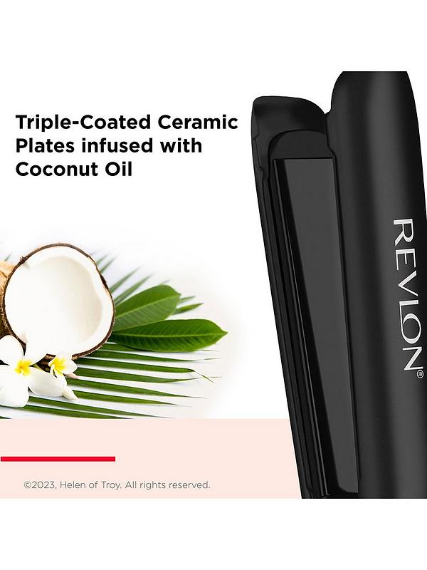 Image 2 of 6 of Revlon Smoothstay Coconut Oil Straightener