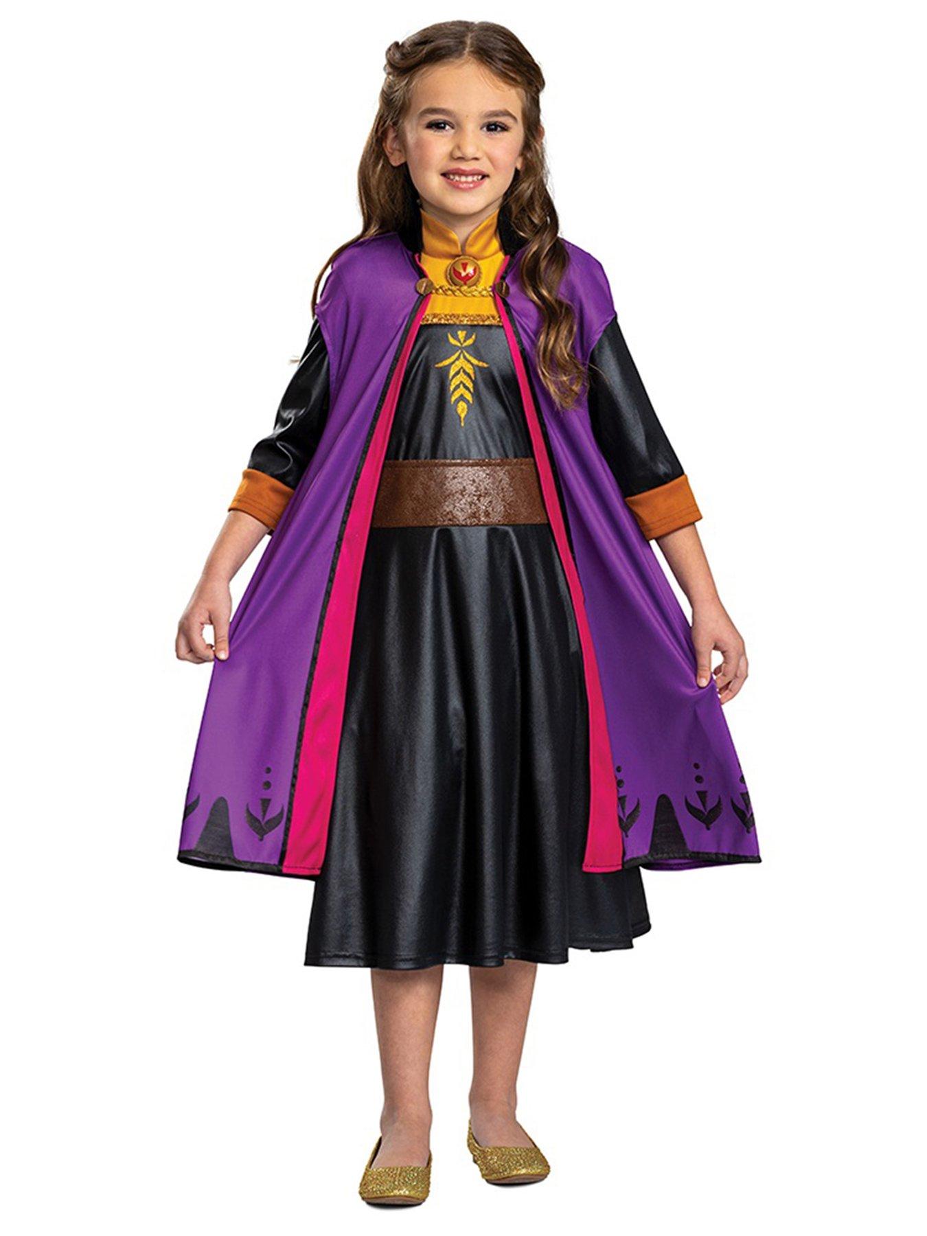 Kids Disney Frozen Anna Travelling Classic Costume
