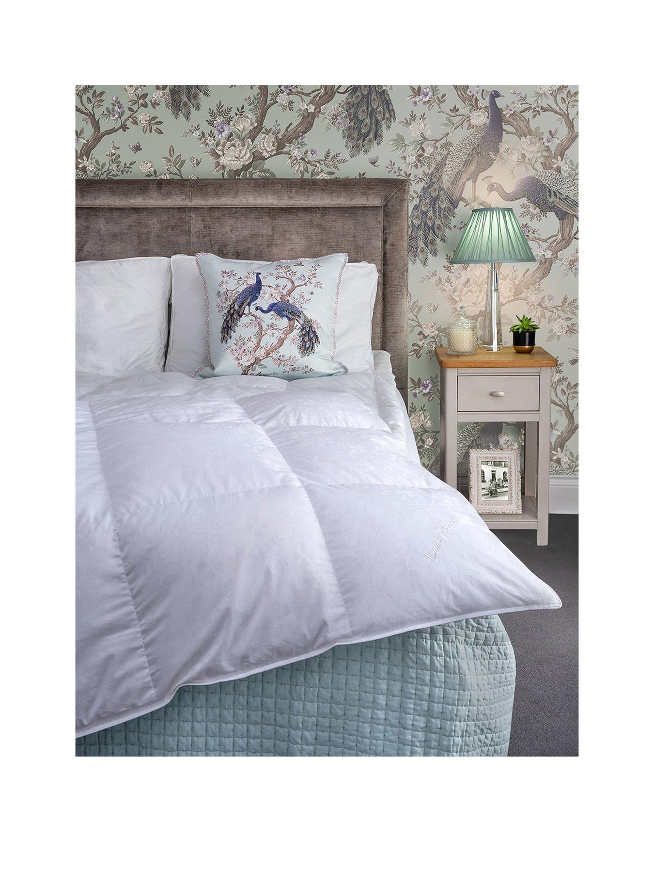 Product photograph of Laura Ashley Goose Feather And Down 10 5 Tog Duvet - White from very.co.uk