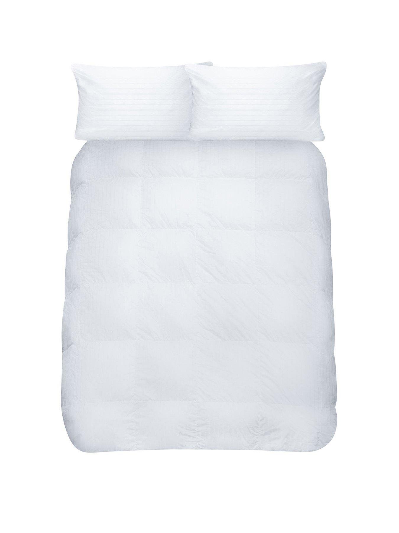 Laura Ashley Duck Feather and Down 13.5 Tog Duvet - White