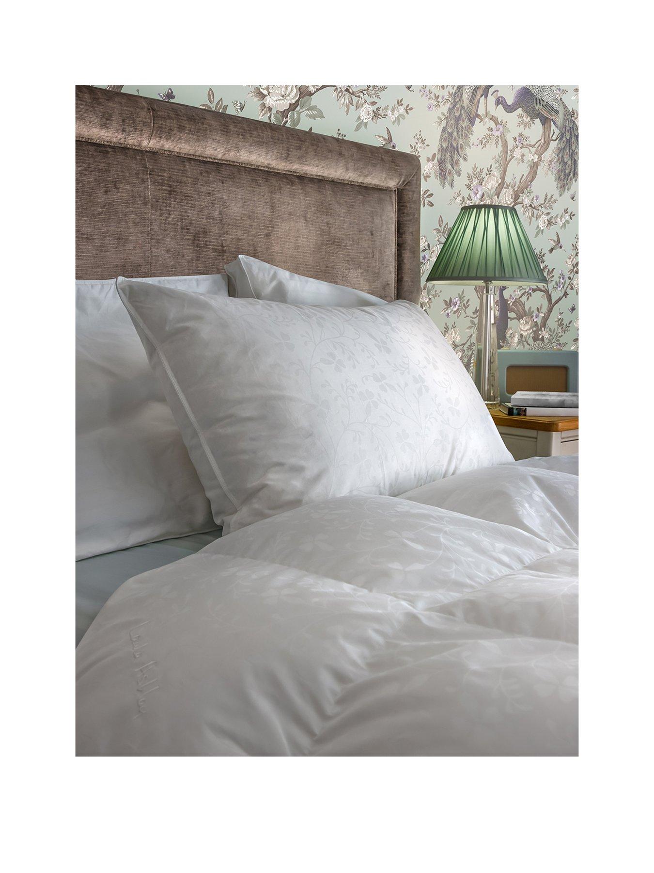 Laura Ashley Goose Feather and Down Pillow - White