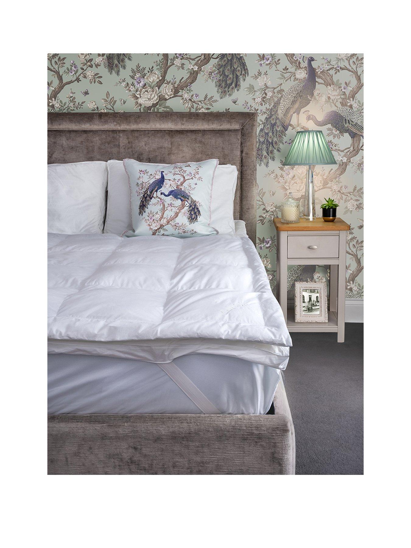 Image 1 of 3 of Laura Ashley Luxury Cotton Enhancer Mattress Topper