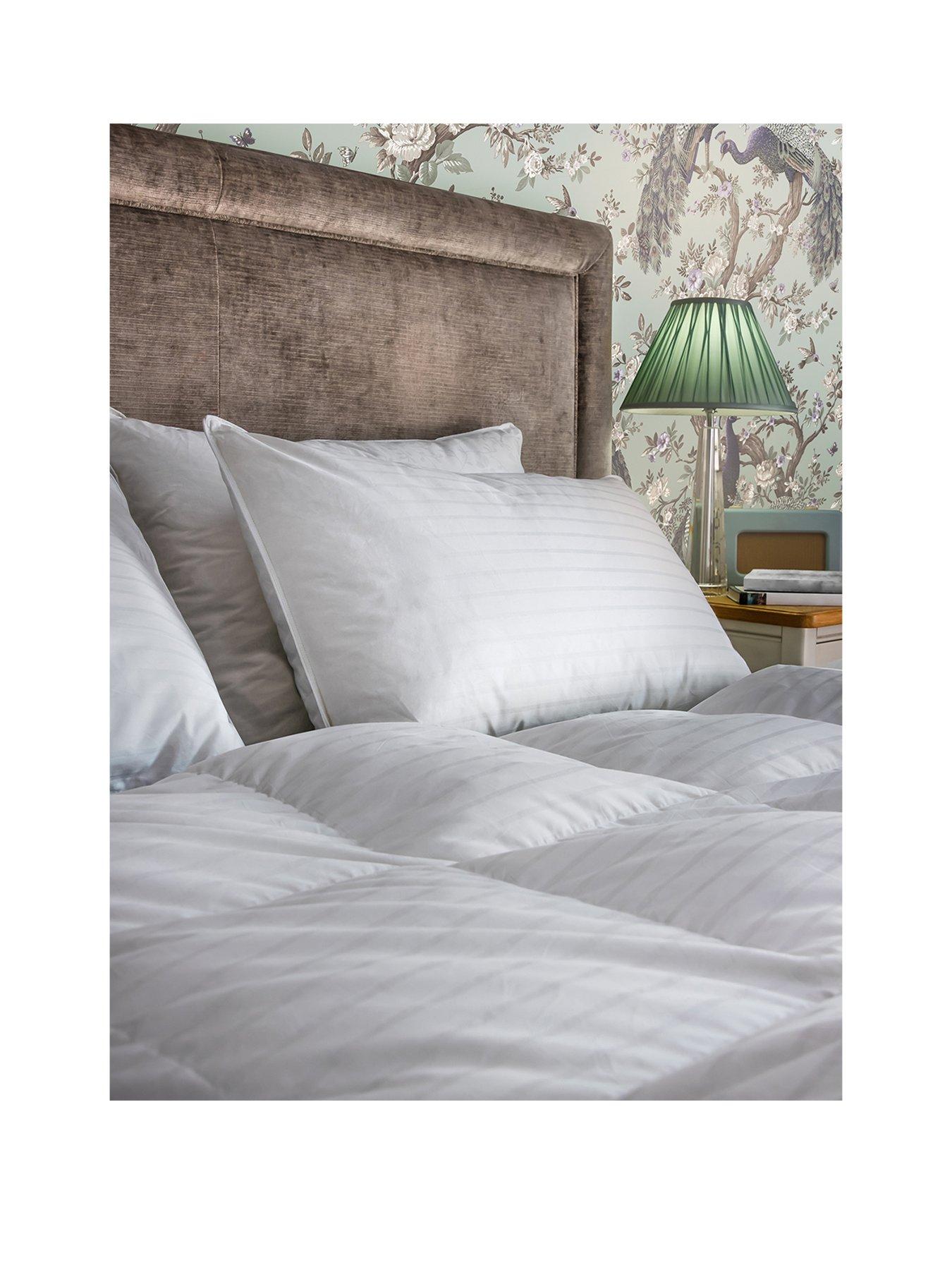 undefined Duck Feather and Down Pillow - White
