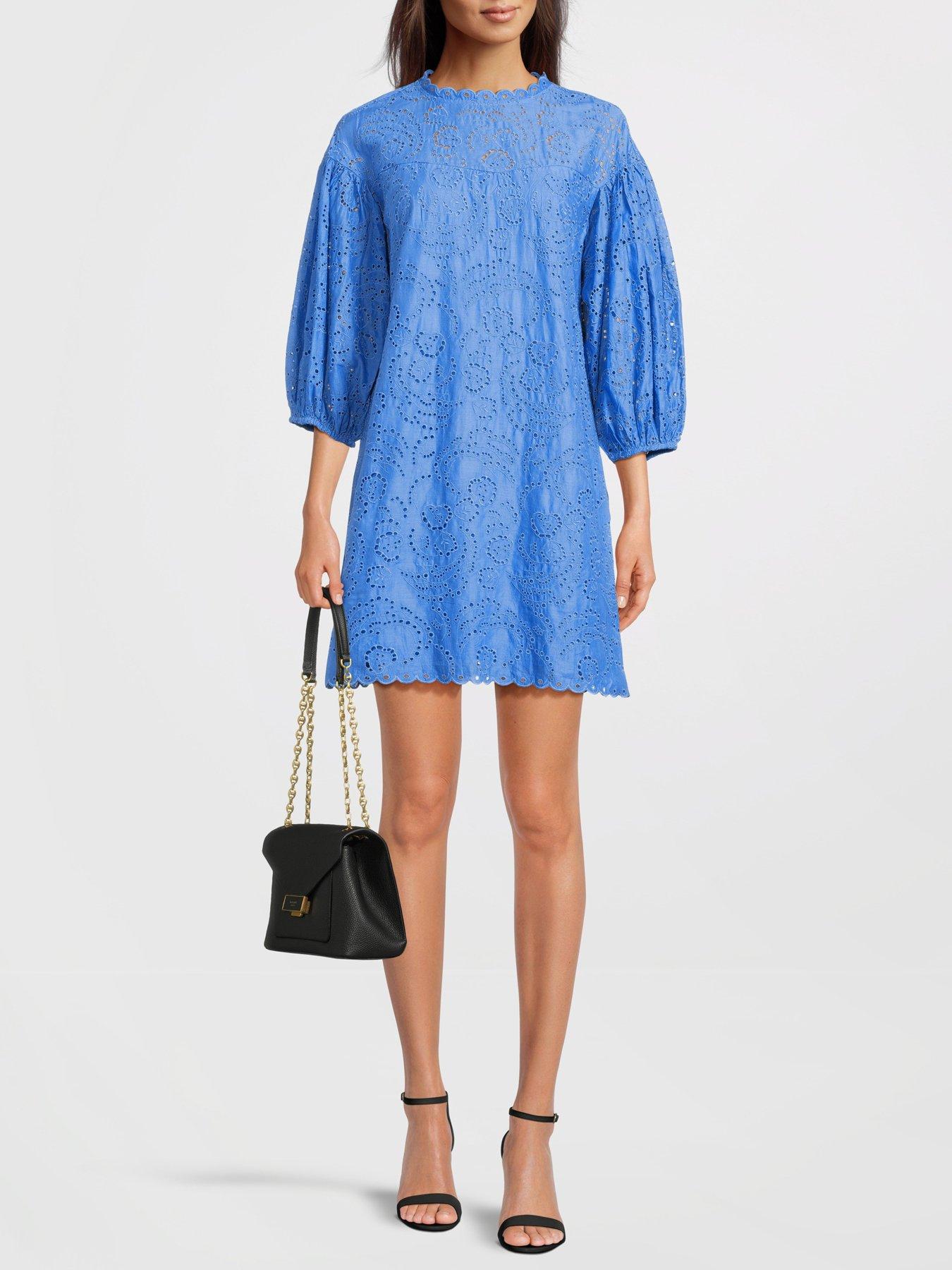 Kate spade blue on sale dress