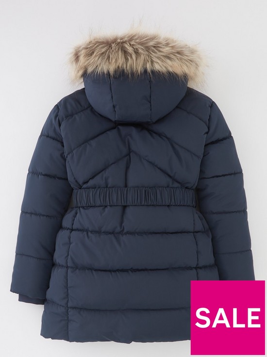 back image of everyday-belted-quilted-coat-navy