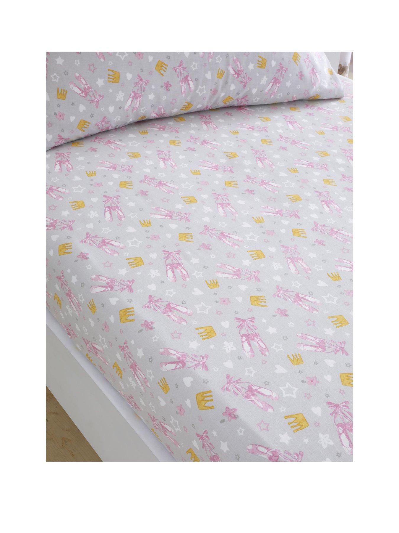 Bedlam Ballet Dancer Single Fitted Sheet Pink Very.co.uk