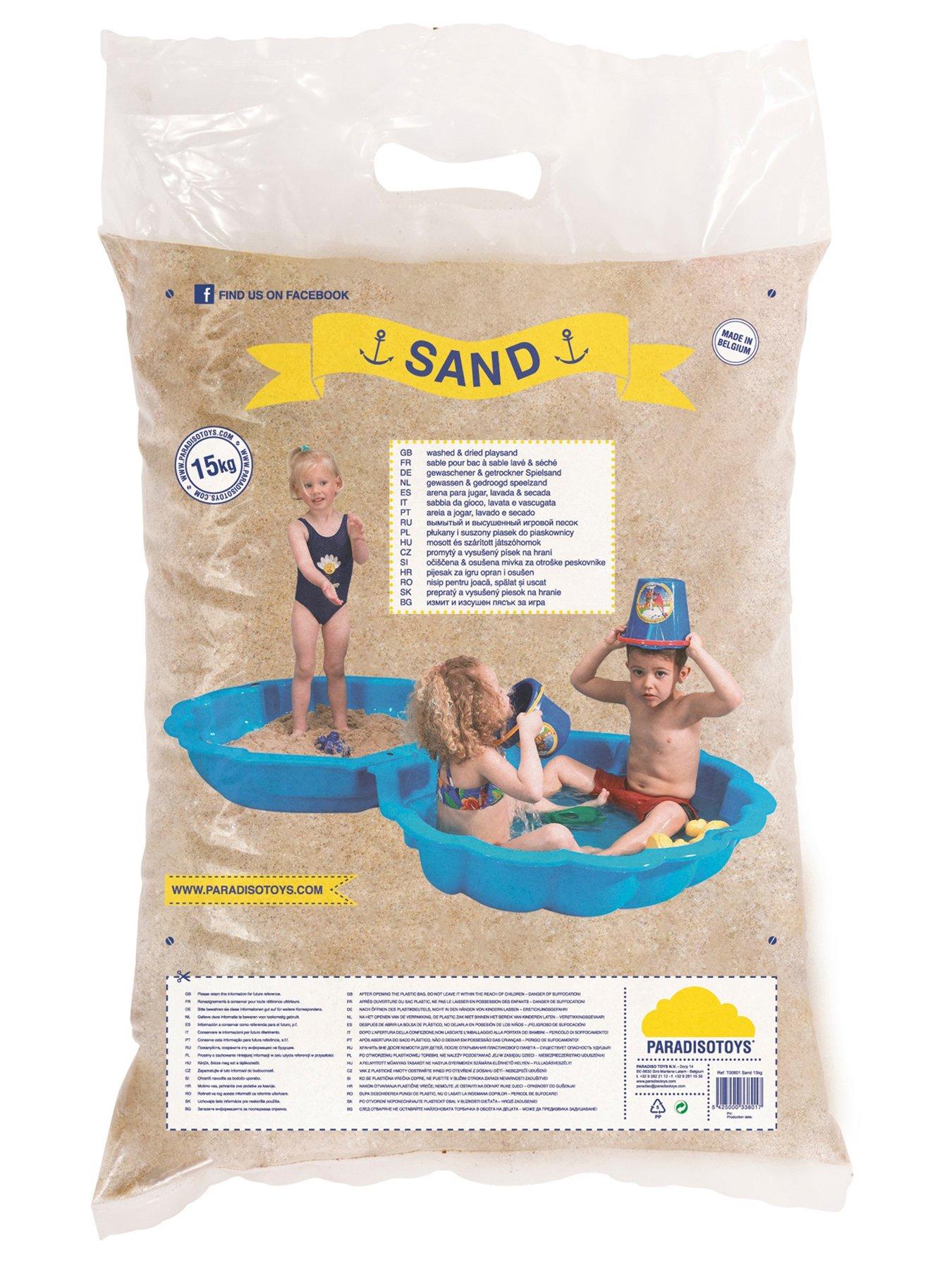 undefined Play Sand - 15 KG (in Fully Colour Polybag with Handle)