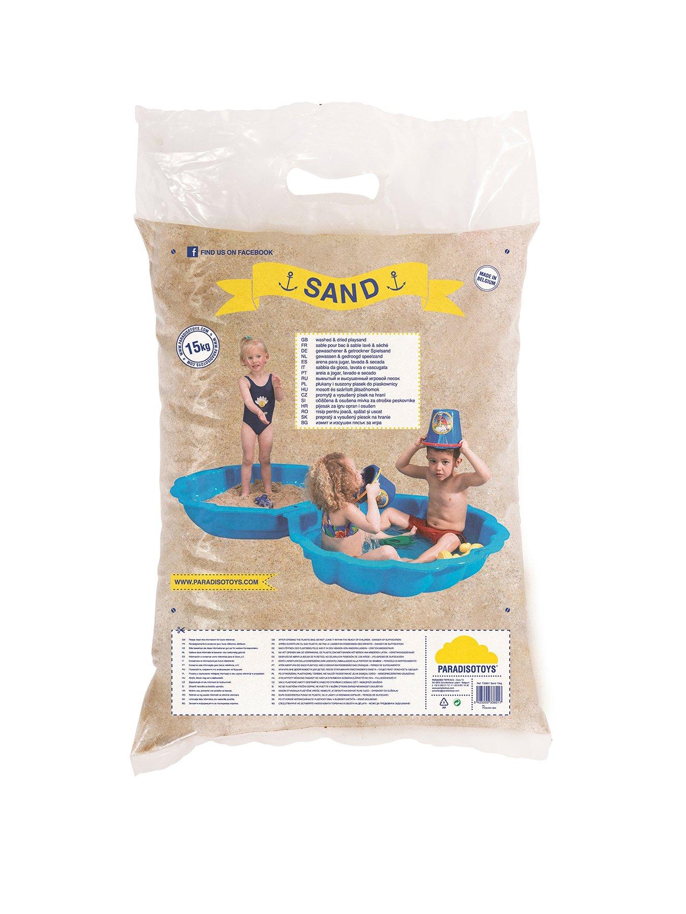 Image 2 of 2 of Play Sand - 15 KG (in Fully Colour Polybag with Handle)