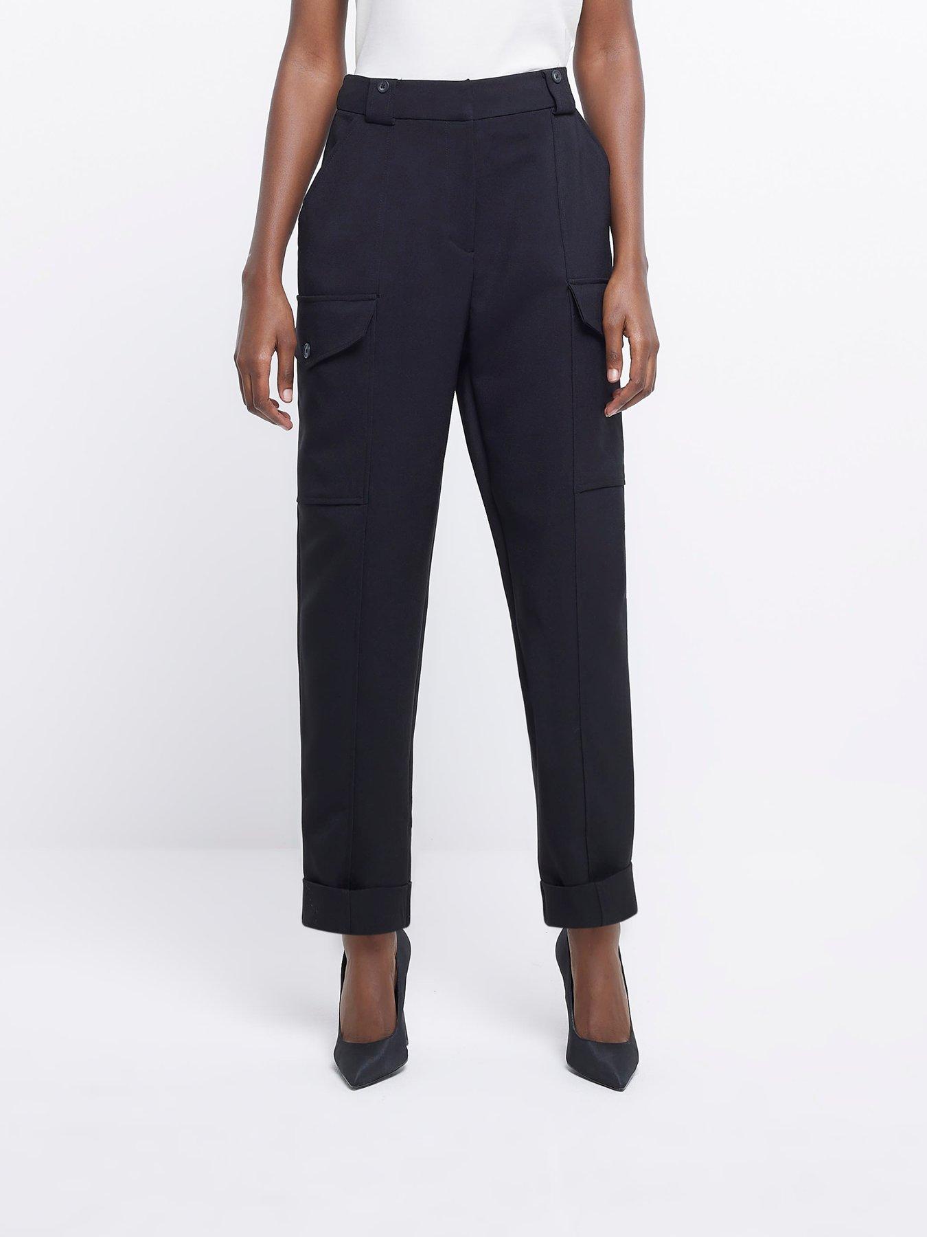 Utility Peg Trouser - Black