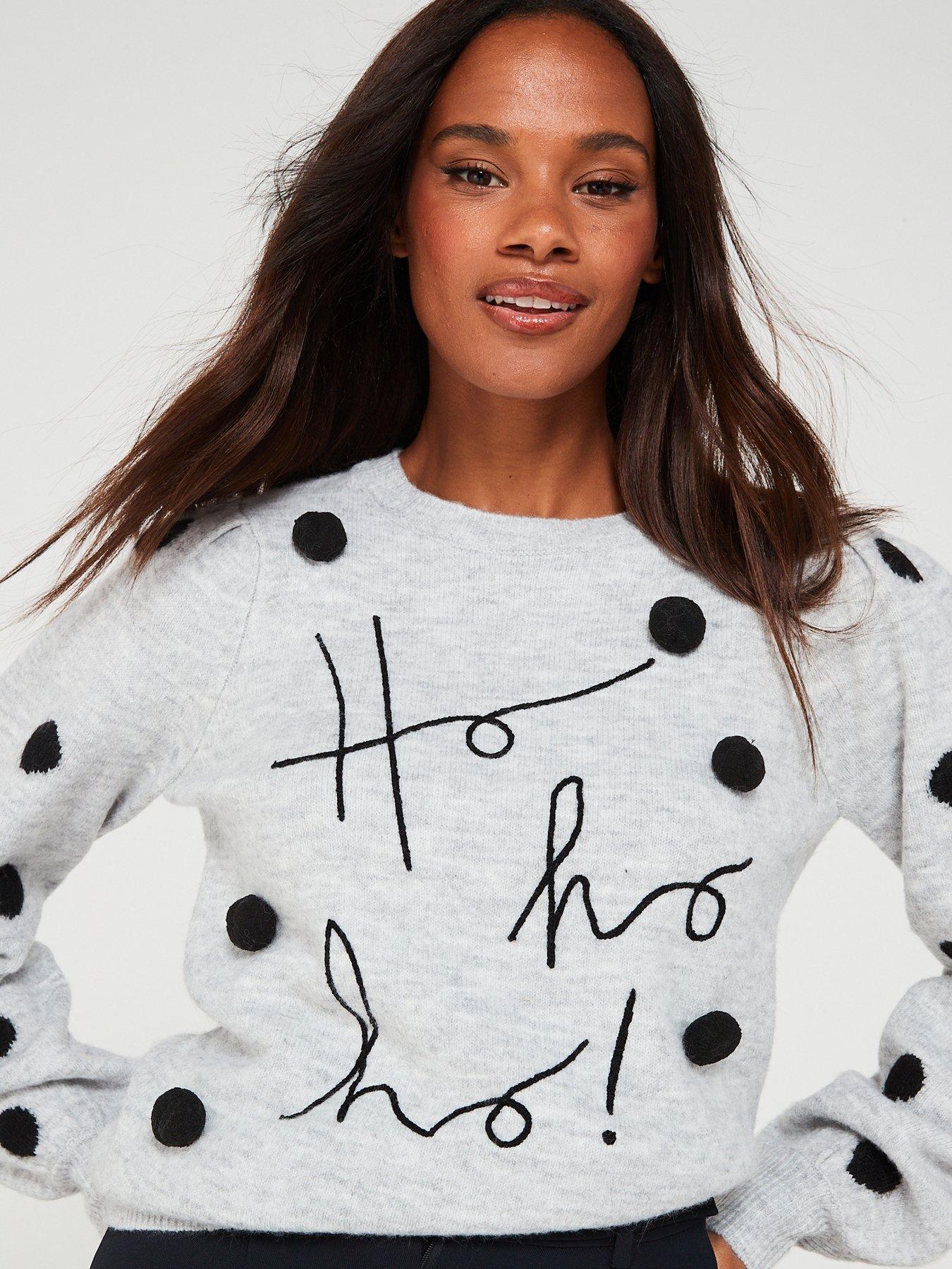 Pom pom hot sale jumper womens