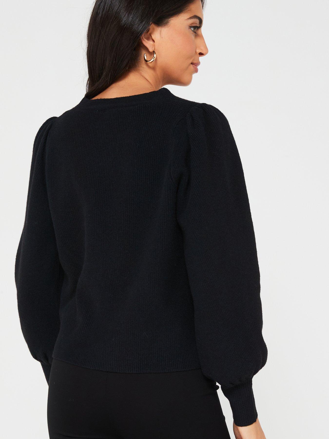 Tammy Pointelle Cardigan - Long Sleeve Knit