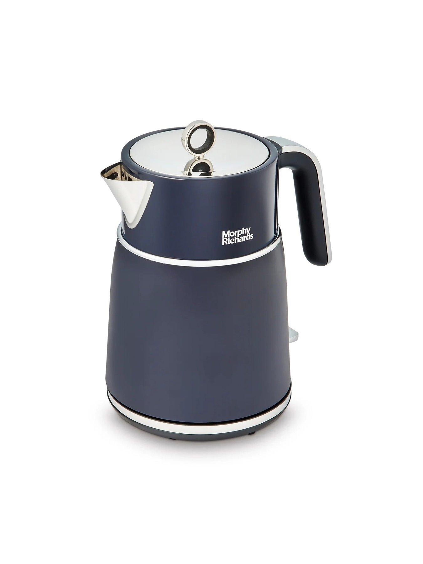 Morphy Richards Signature Matt Kettle 3kW Matt Midnight Blue very.co.uk