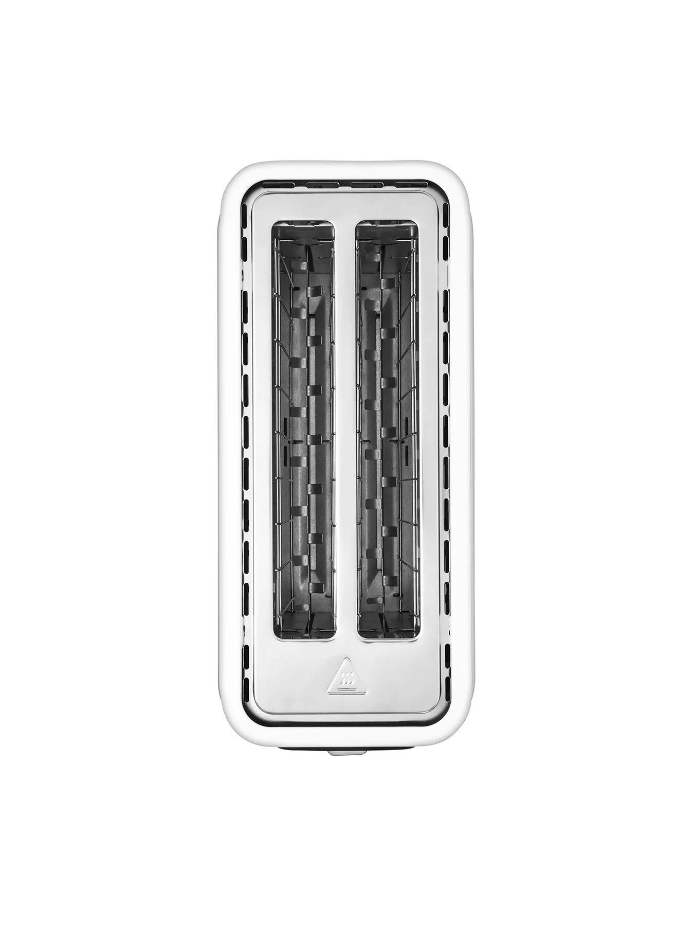 Image 7 of 8 of Morphy Richards Signature Matt 4-Slice, 2-Slot Toaster - Moonlight White - 245704