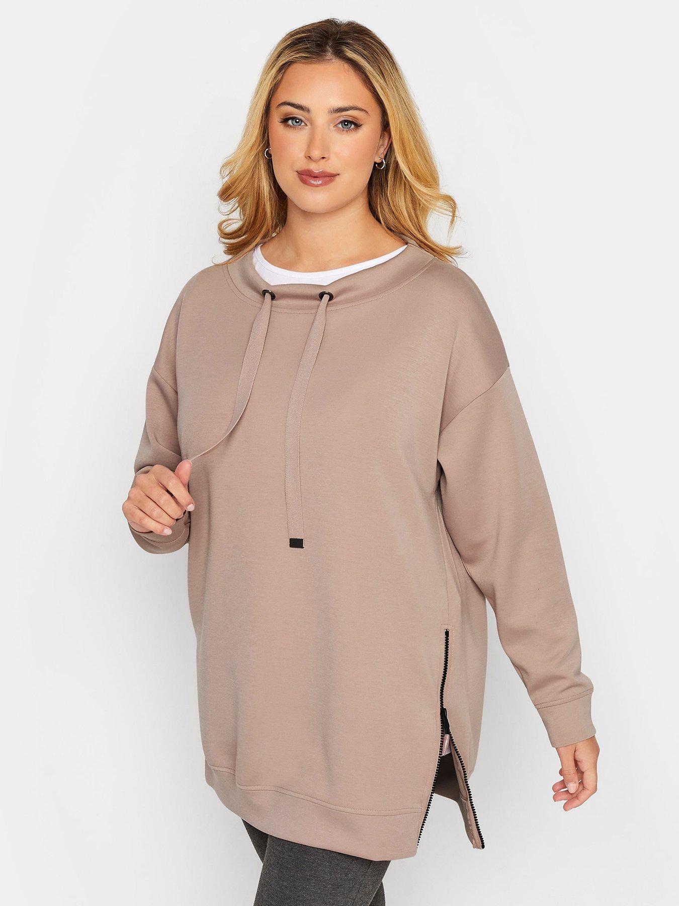 Zip side sweatshirt hot sale