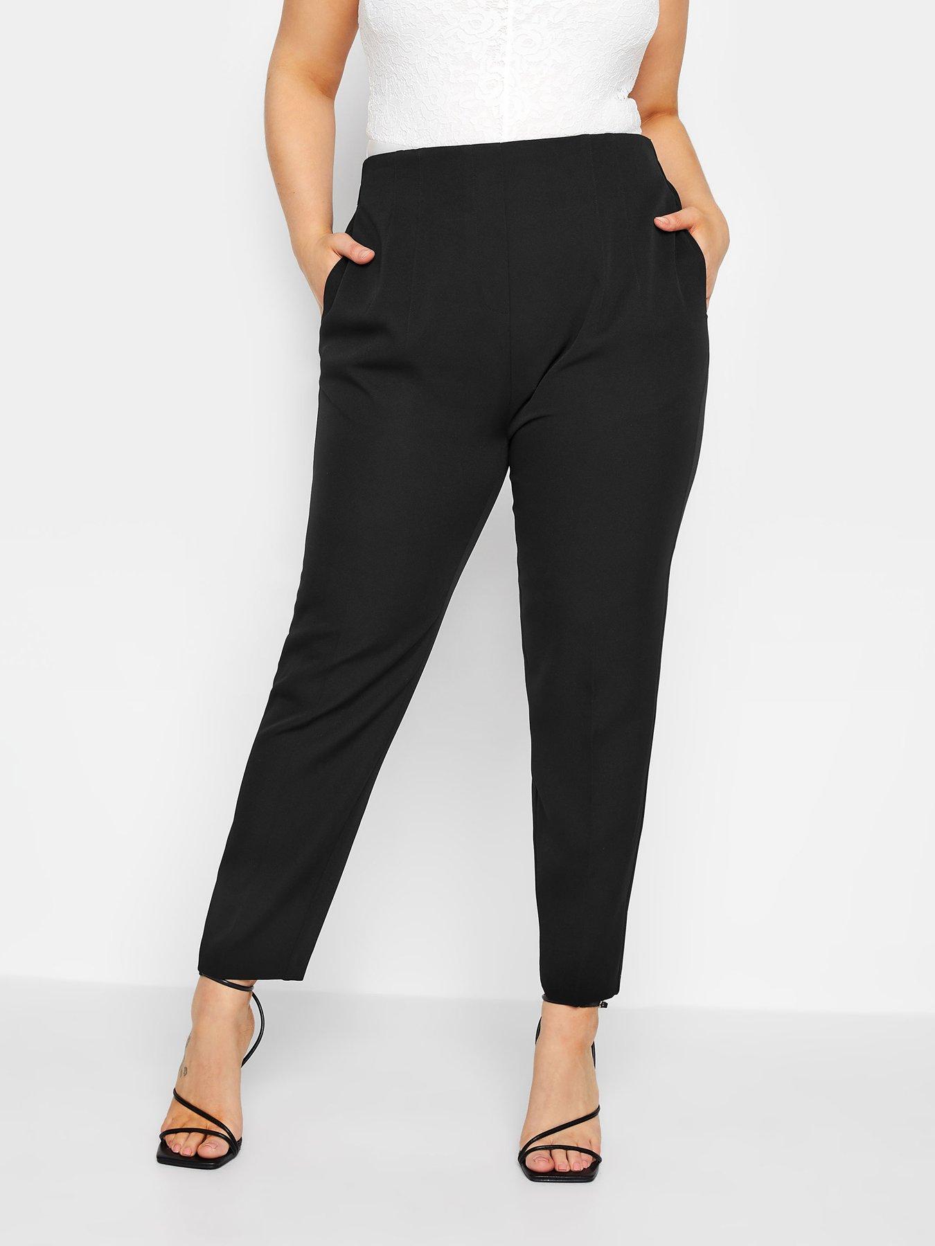 Darted Trousers Black