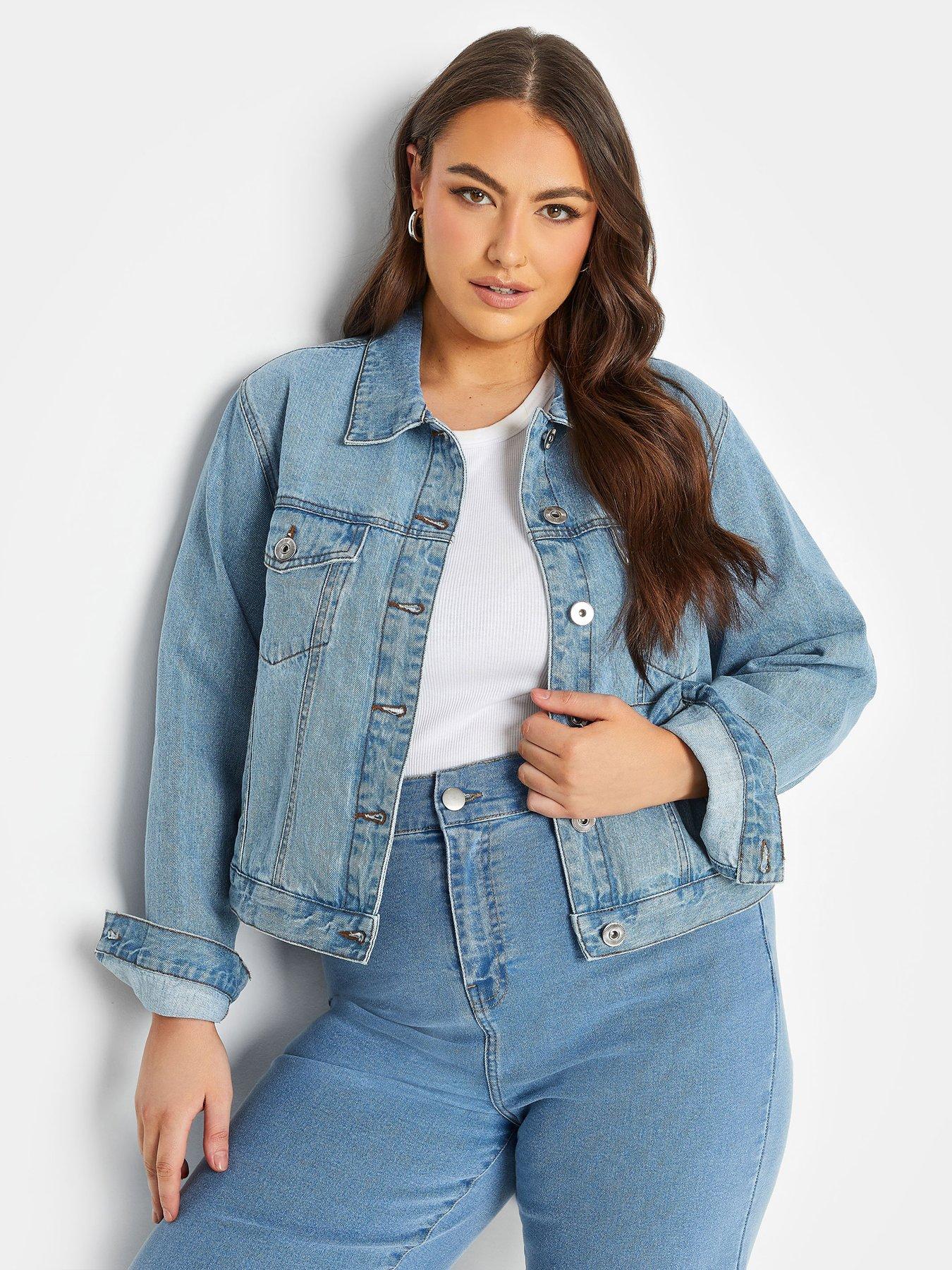 Yours Classic Denim Jacket - Blue | Very.co.uk