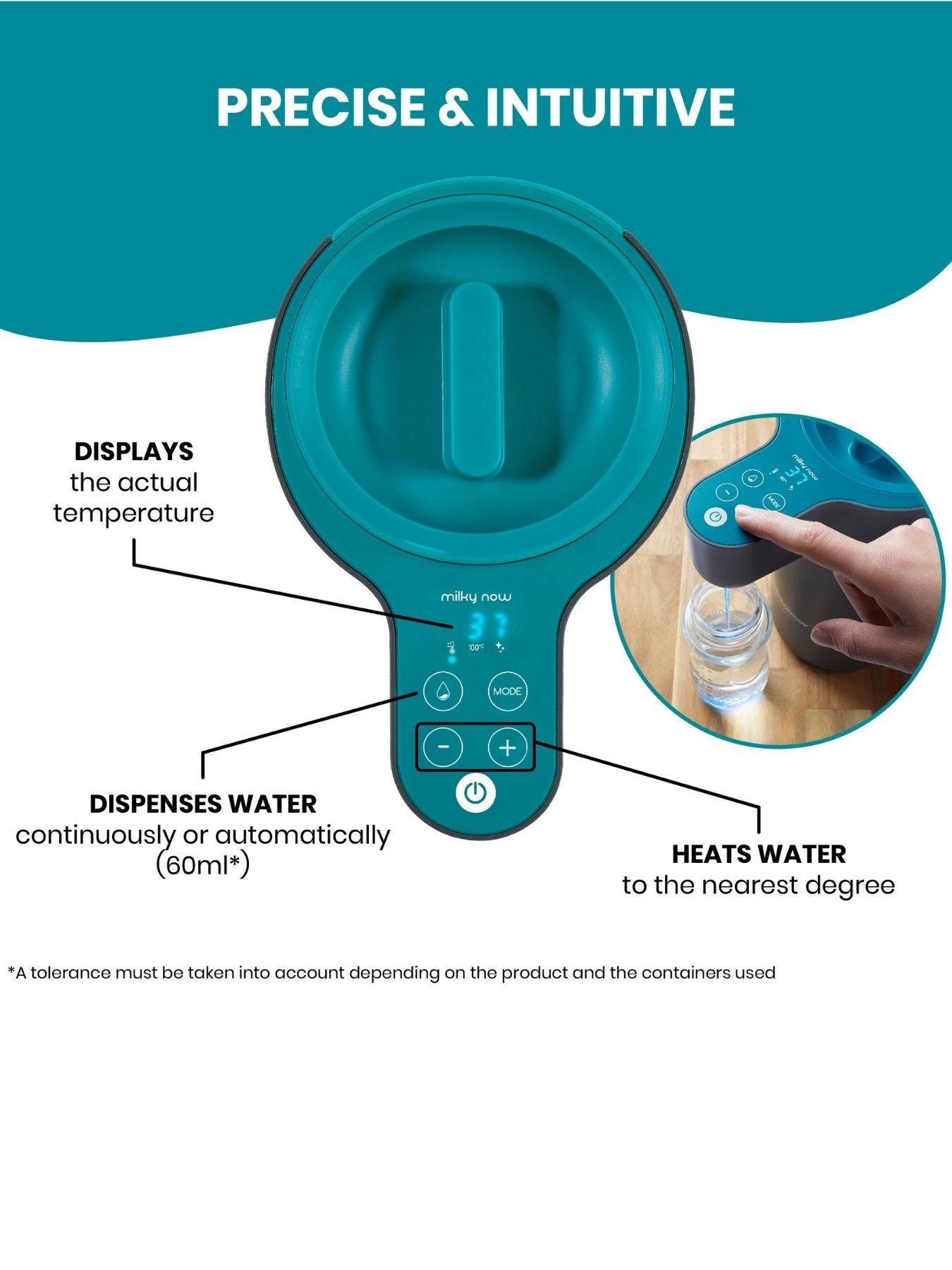 Image 3 of 8 of Babymoov Milky Now' Baby Milk Bottle Prep Machine - Black