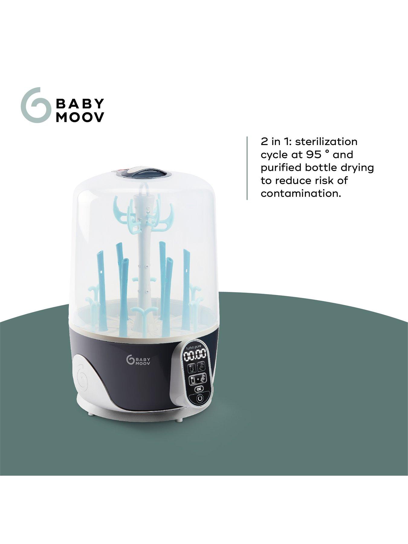 Image 1 of 7 of Babymoov Turbo Pure Sterilizer &amp; Dryer for Baby Bottles and Breast Pumps