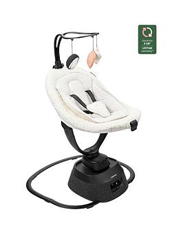Babymoov Swoon Evolution Baby Swing/ Rocker/ Bouncer With Remote- White