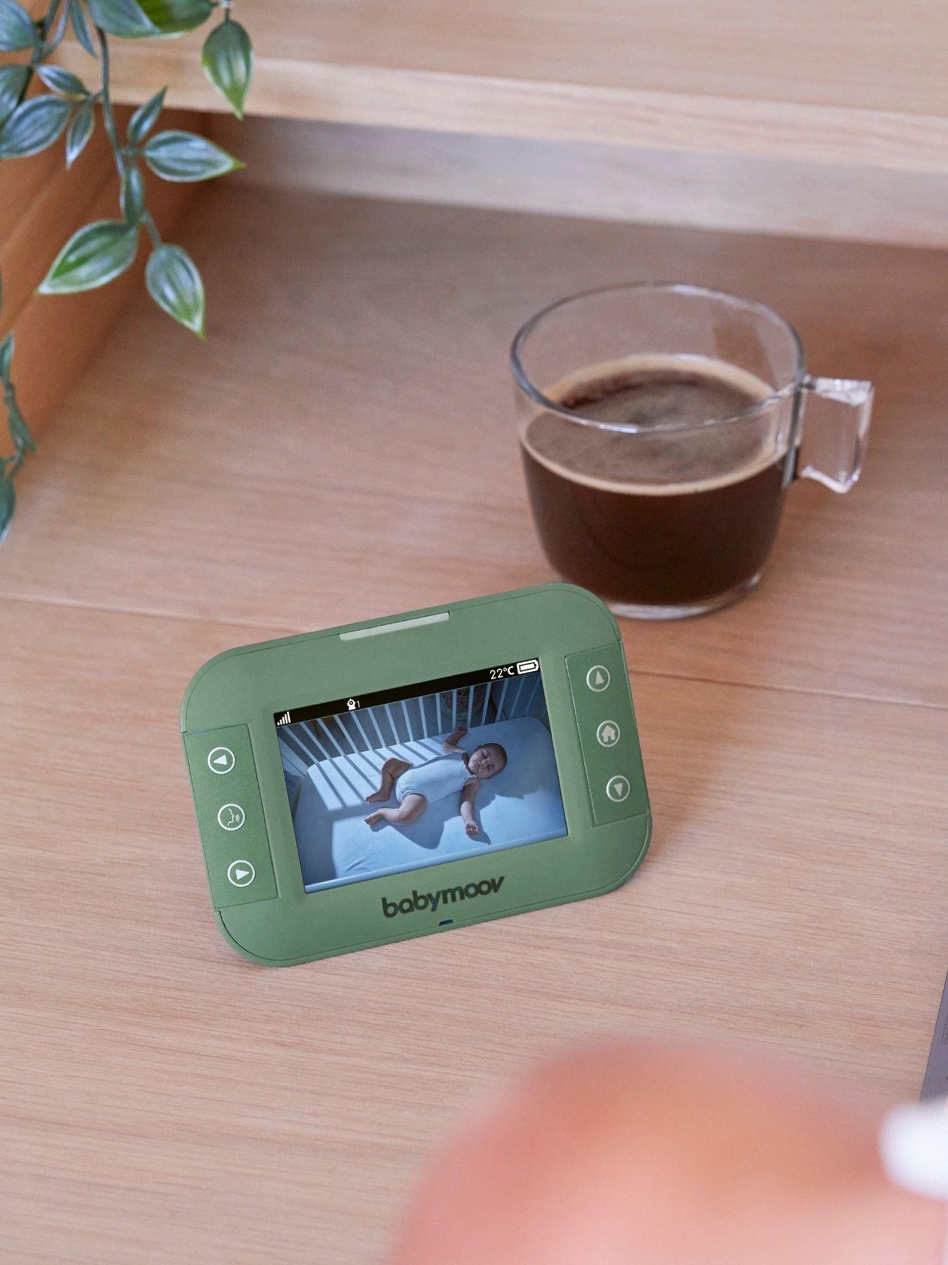 Image 7 of 8 of Babymoov YOO Twist 3.5" Pan and Tilt Remote Baby Monitor with Night Camera