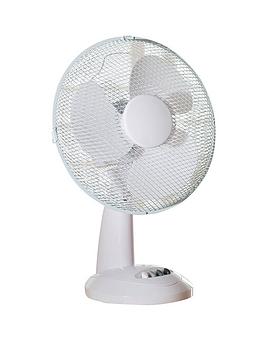 Product photograph of Daewoo 12-inch Desk Fan from very.co.uk