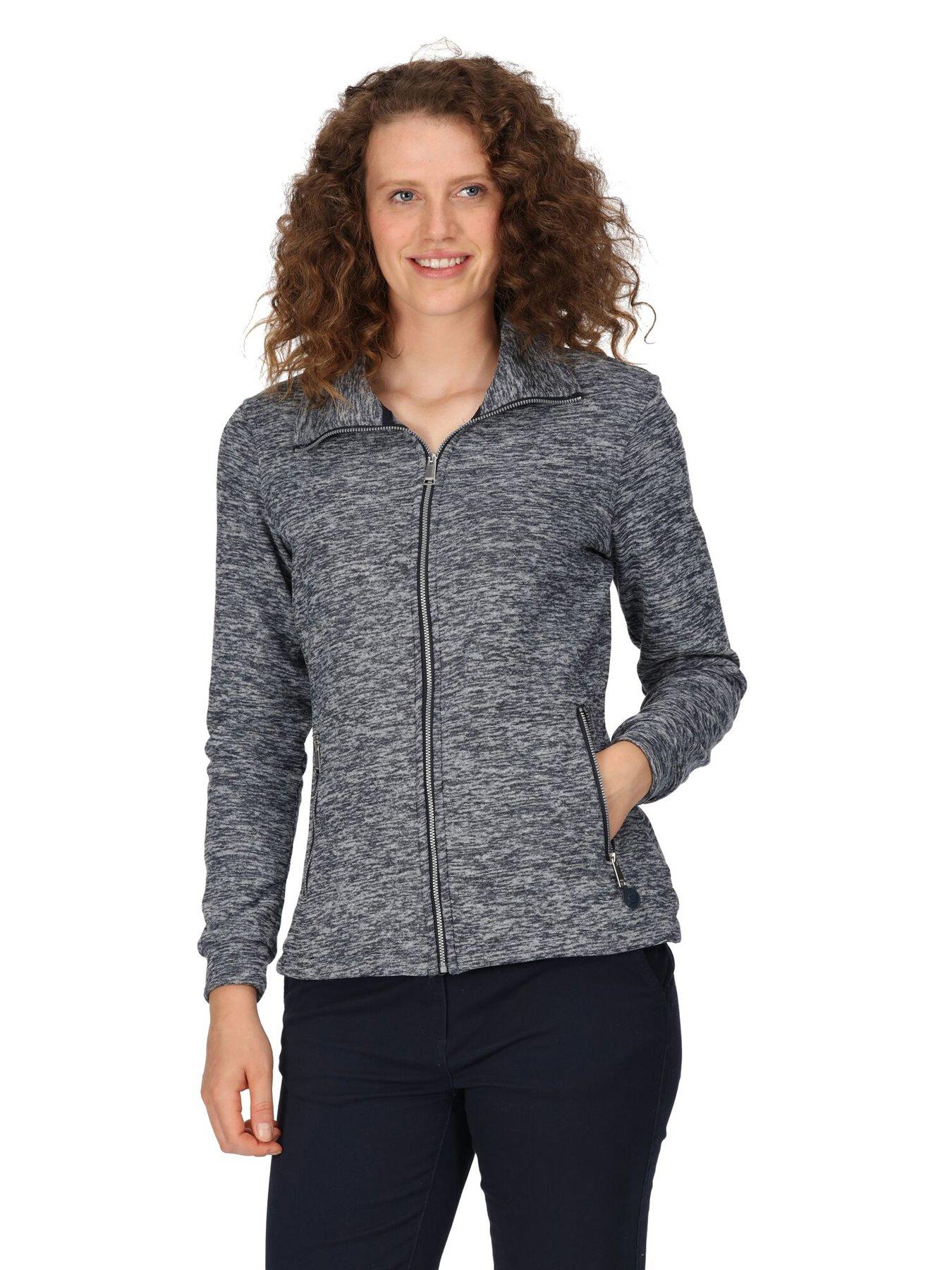 Regatta Azaelia Full Zip Fleece Top Navy very.co.uk