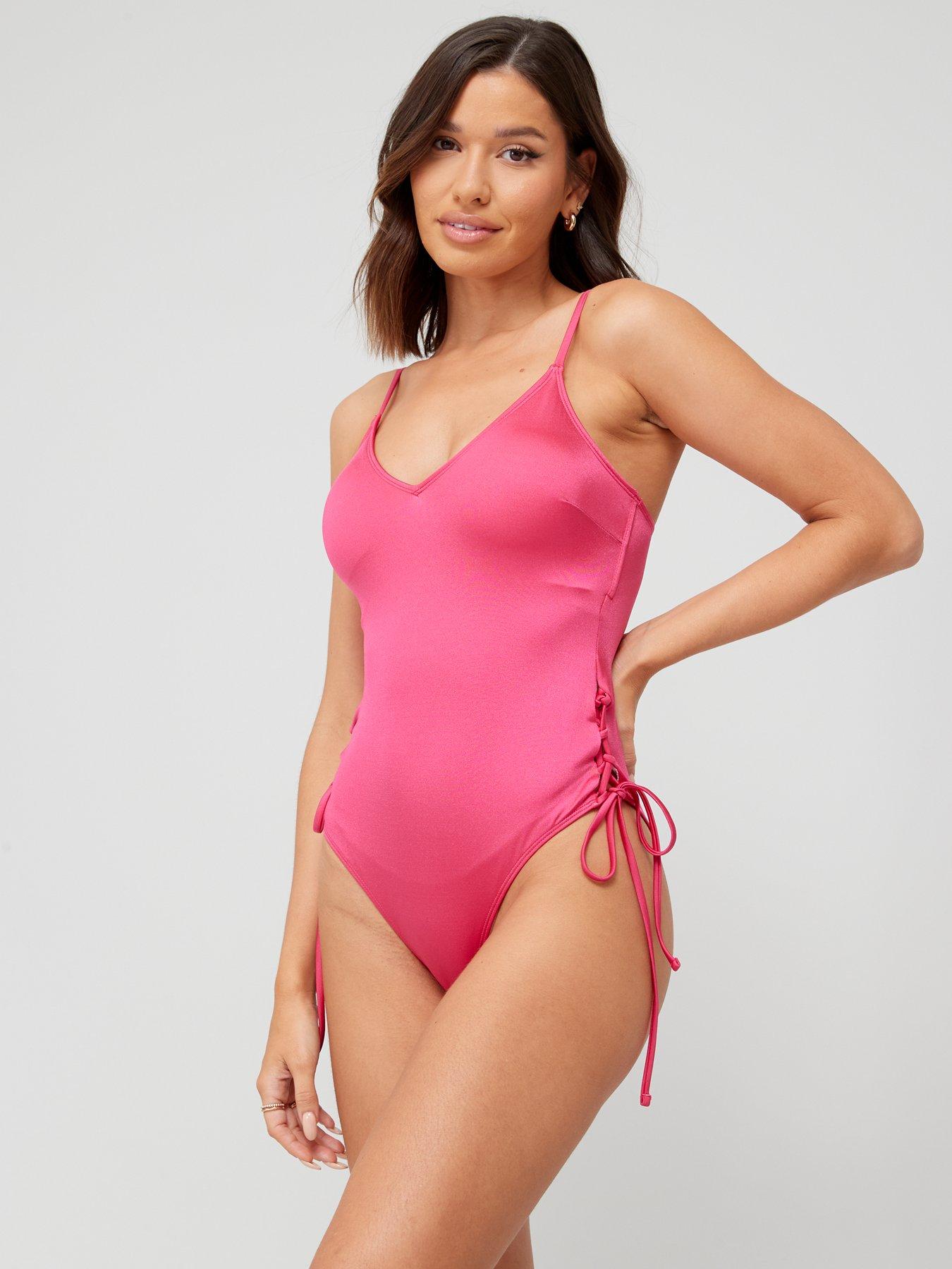 Lace up Swimsuit -  UK