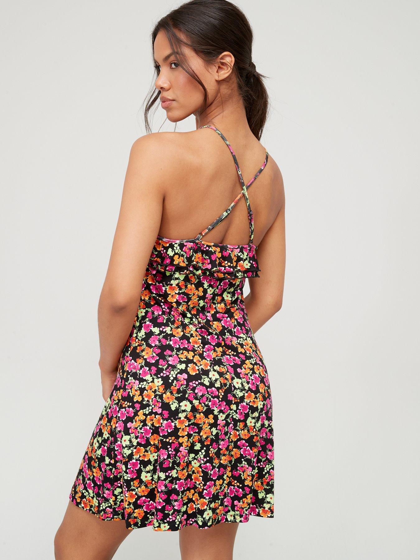 Floral hotsell nike dress