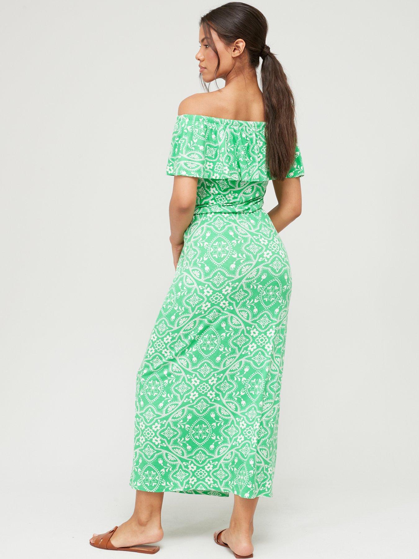 Bardot maxi cheap beach dress