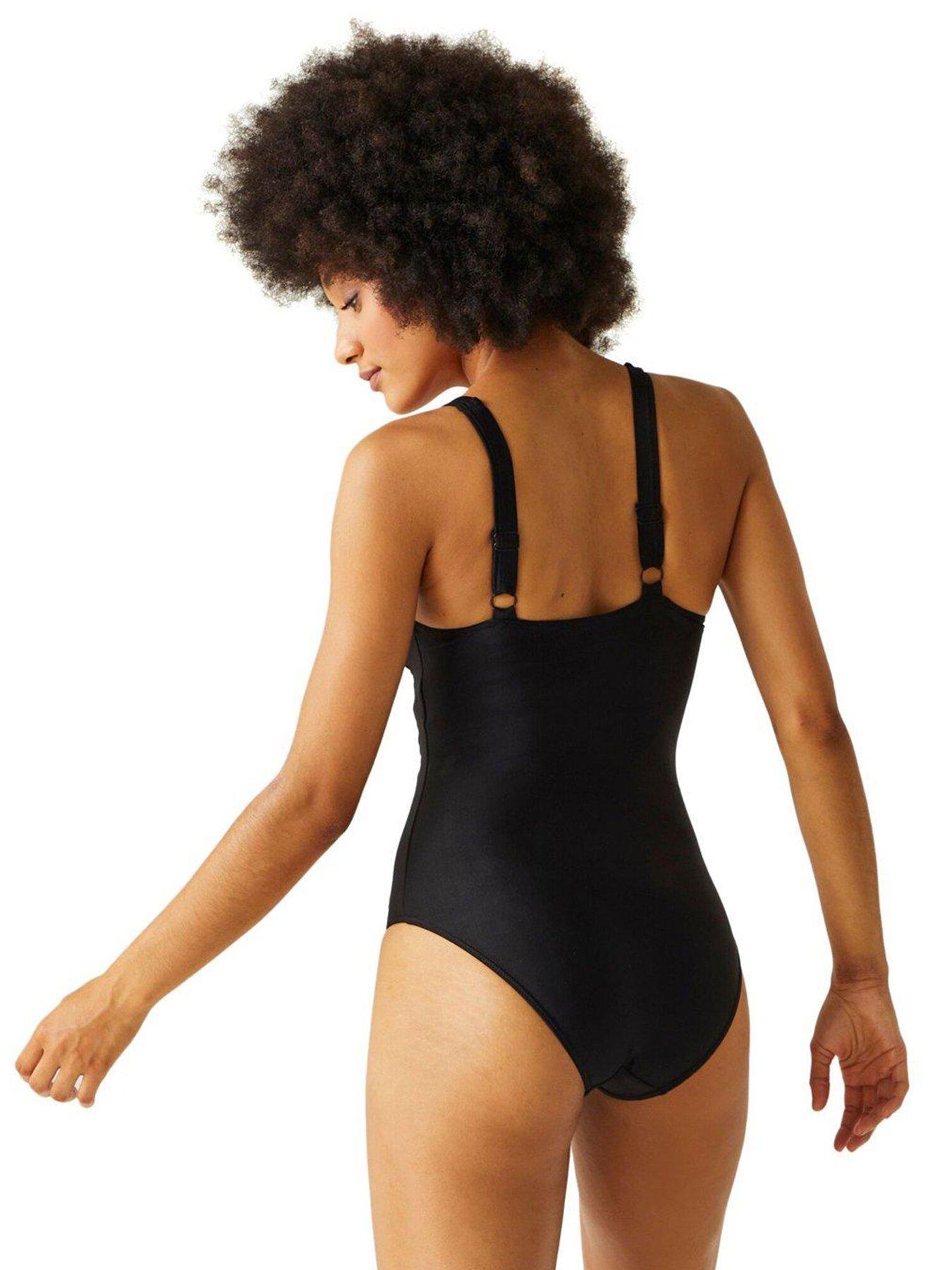 Regatta Sakari Swim Costume - Black | very.co.uk