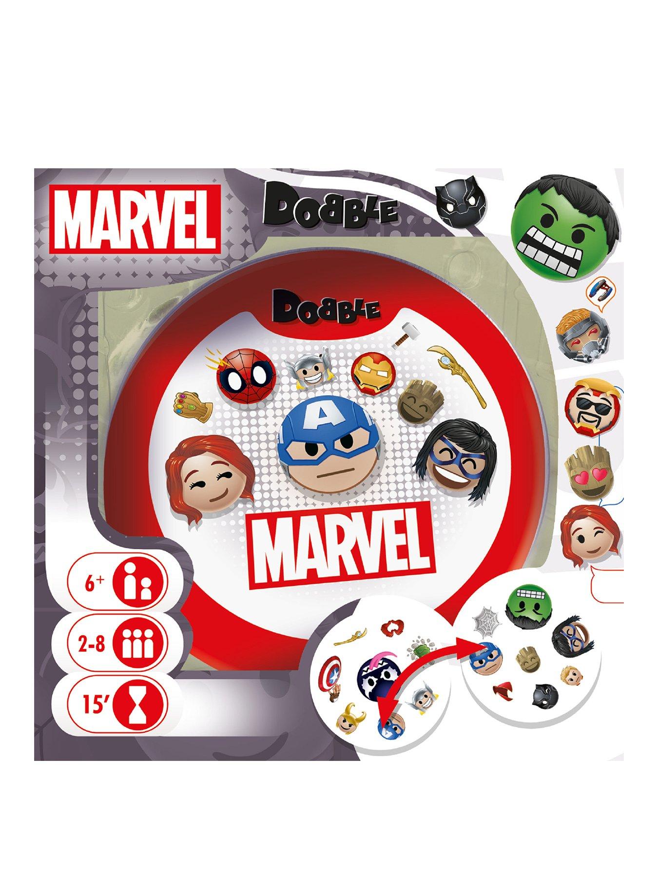 Marvel Dobble Marvel Emoji Family Card Game