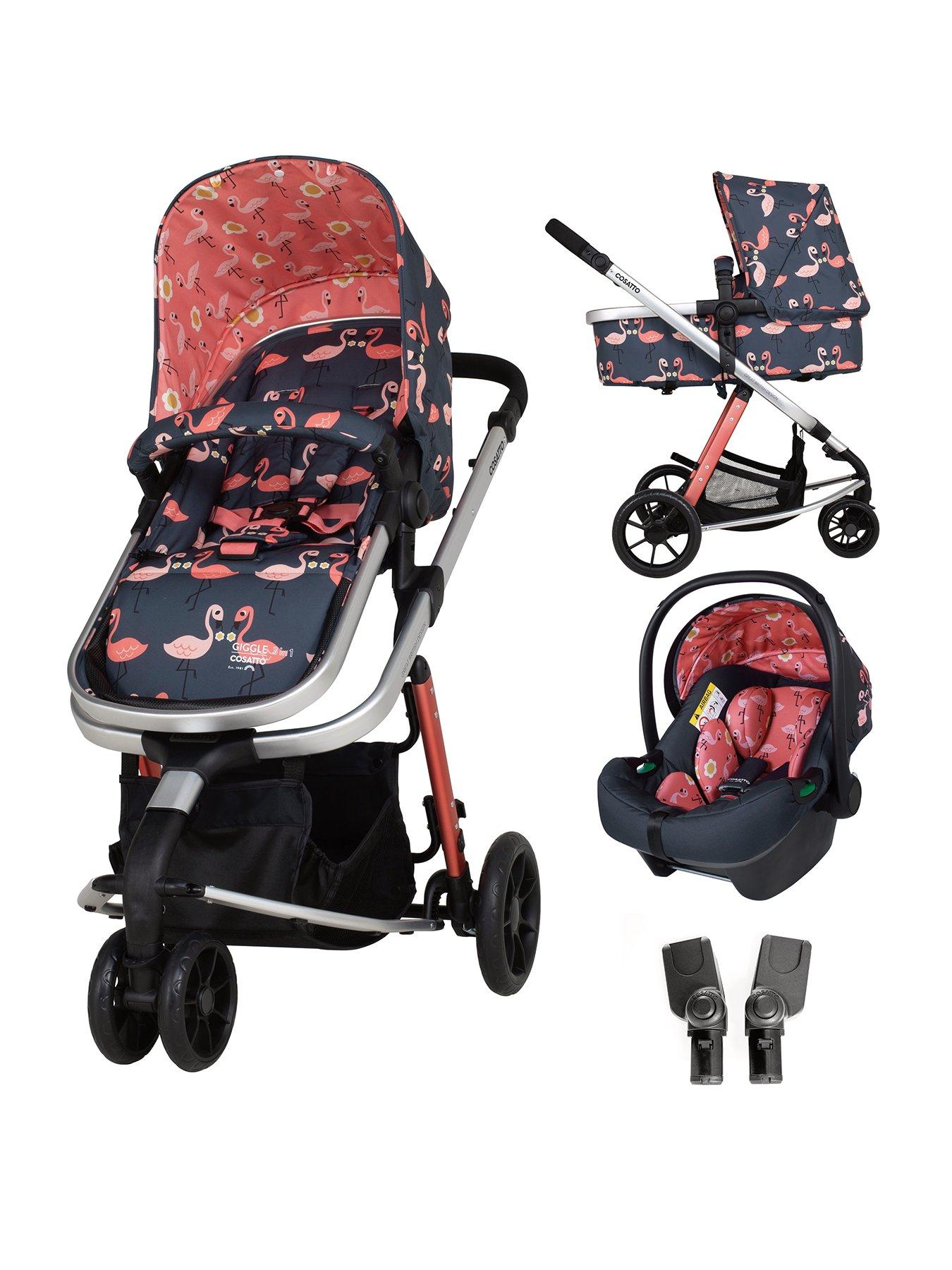 Cosatto Giggle 2 in 1 i Size Travel System Pushchair Bundle