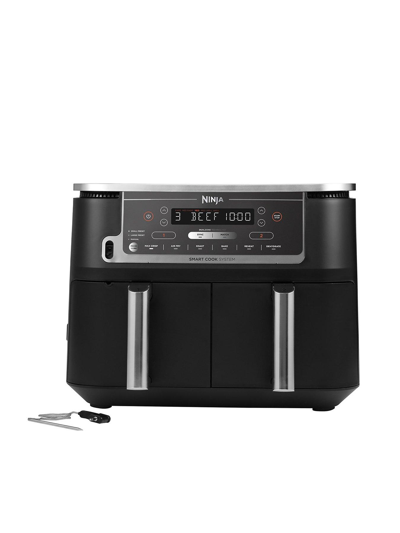 Product photograph of Ninja Foodi Max Dual Zone 9 5l Air Fryer With Smart Cook System Af451uk from very.co.uk