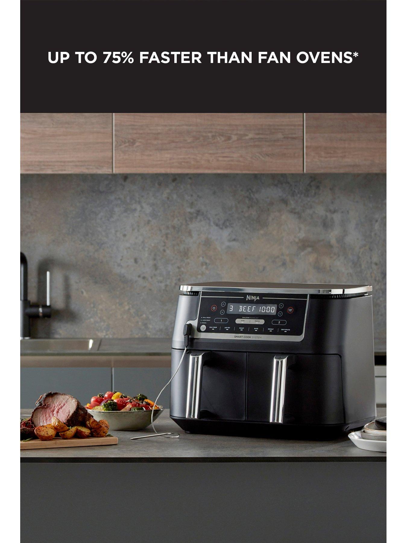 Image 4 of 8 of NINJA Foodi MAX Dual Zone 9.5L Air Fryer with Smart Cook System AF451UK
