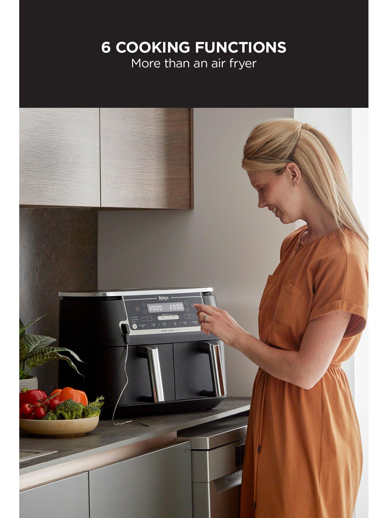Image 5 of 8 of NINJA Foodi MAX Dual Zone 9.5L Air Fryer with Smart Cook System AF451UK