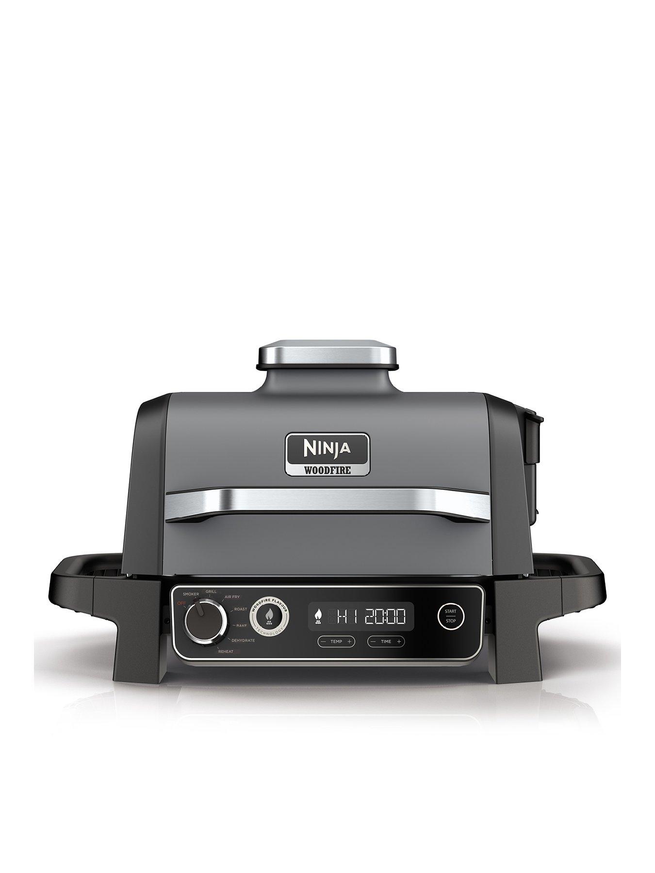 Ninja OG701UK Woodfire Electric BBQ Grill & Smoker