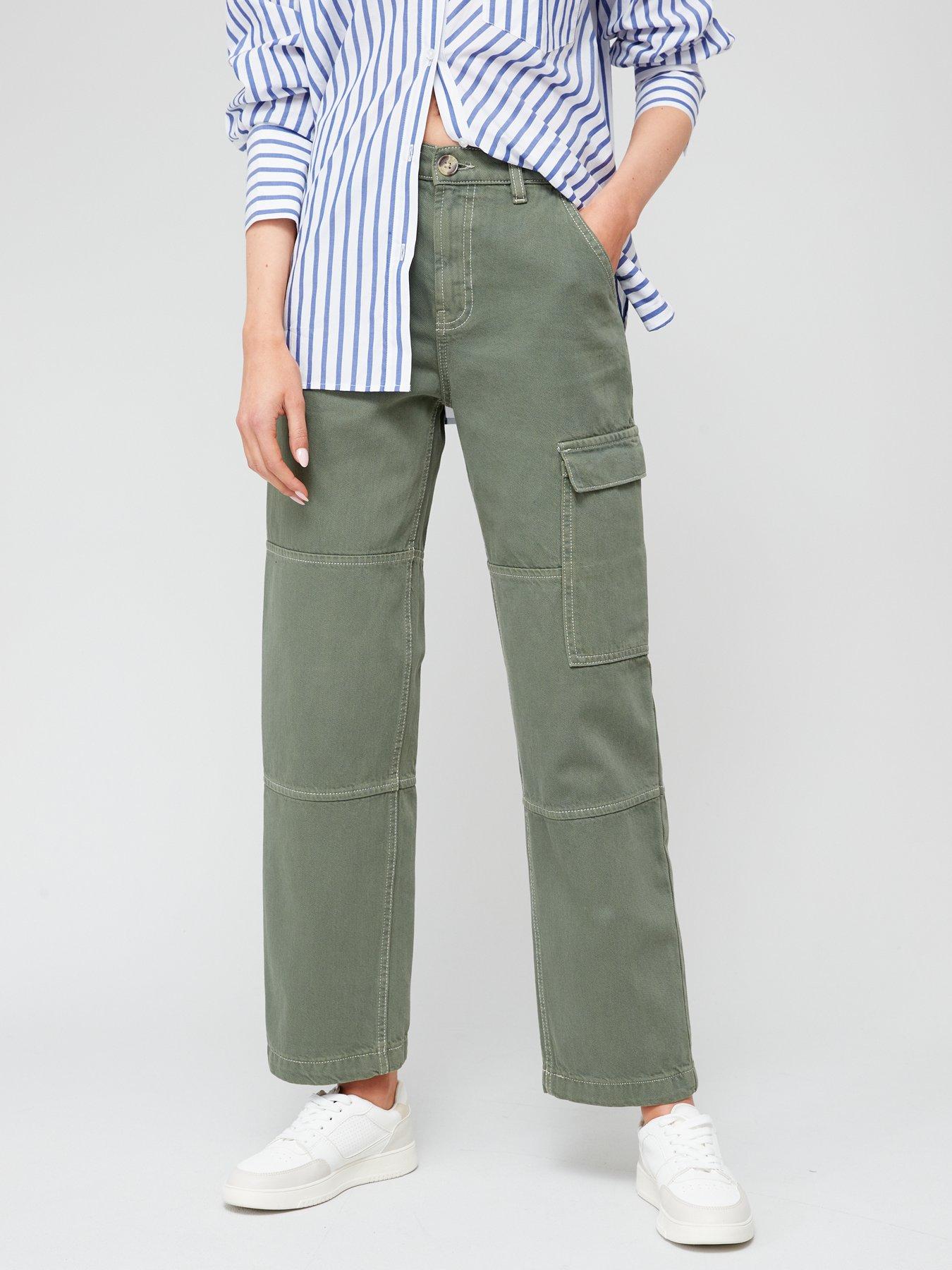 Straight sale cargo pants